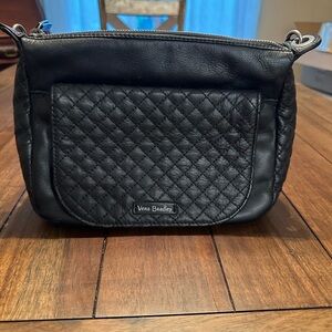 Vera Bradley Black Quilted Crossbody Bag